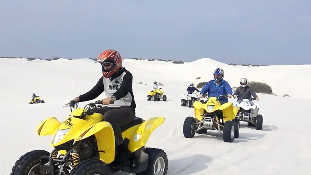 Quad Biking Fun at Cape Town's Atlantis Dunes