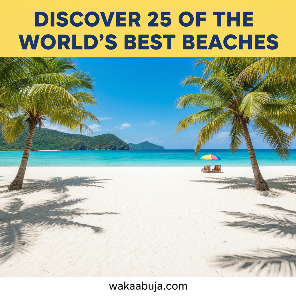 Discover 25 of the world's best beaches