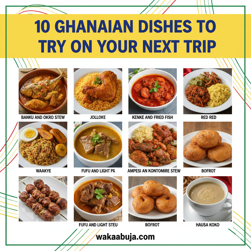10 Ghanaian Dishes to Try on Your Next Trip