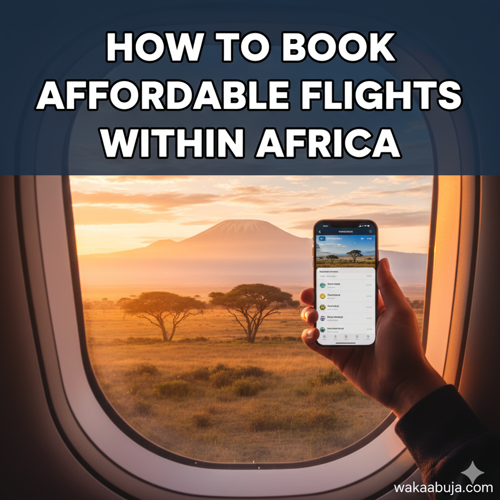 How to Book Affordable Flights Within Africa