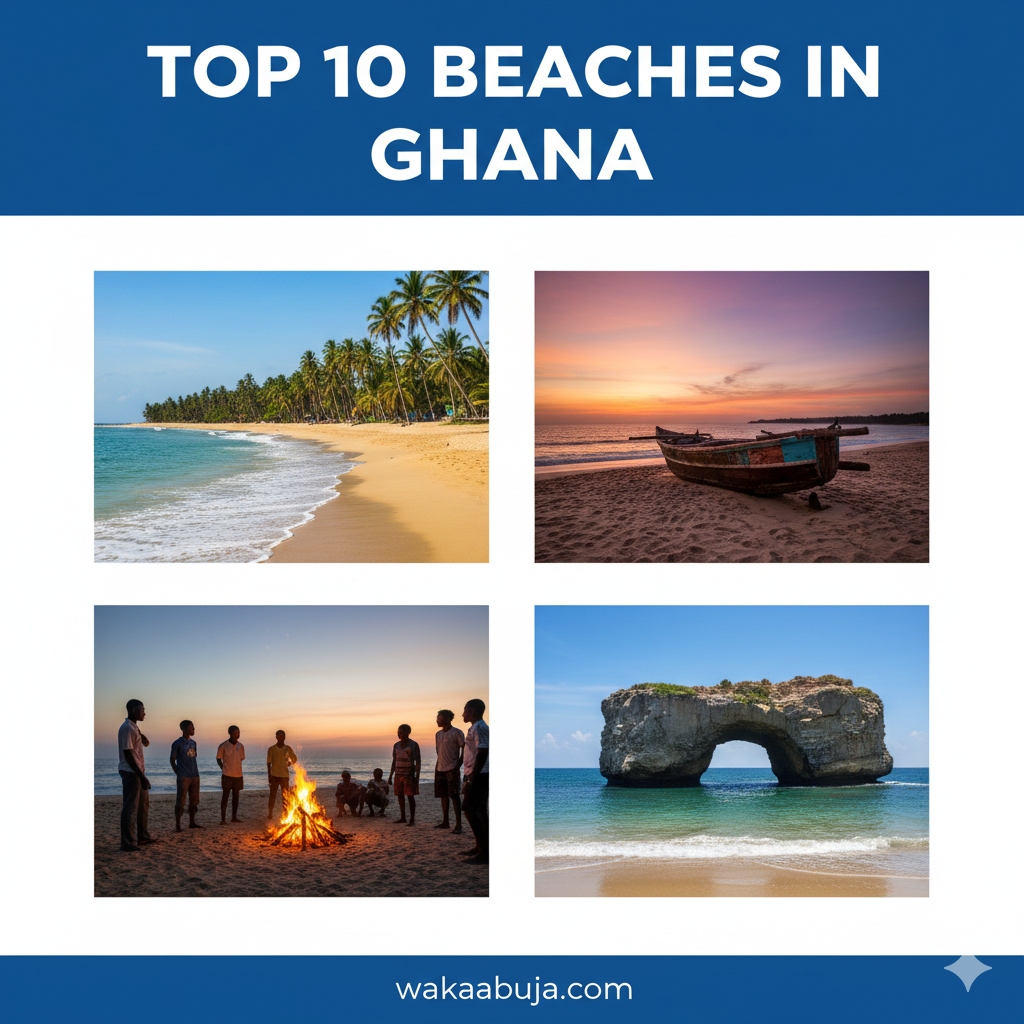 Top 10 Beaches in Ghana