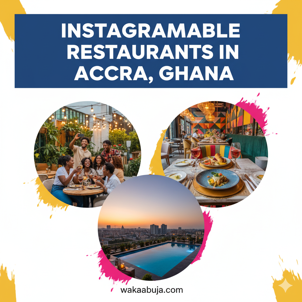 Instagrammable Restaurants in Accra, Ghana