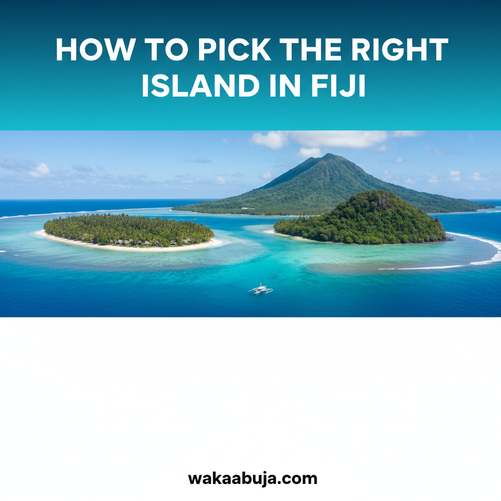 How to pick the right island in Fiji