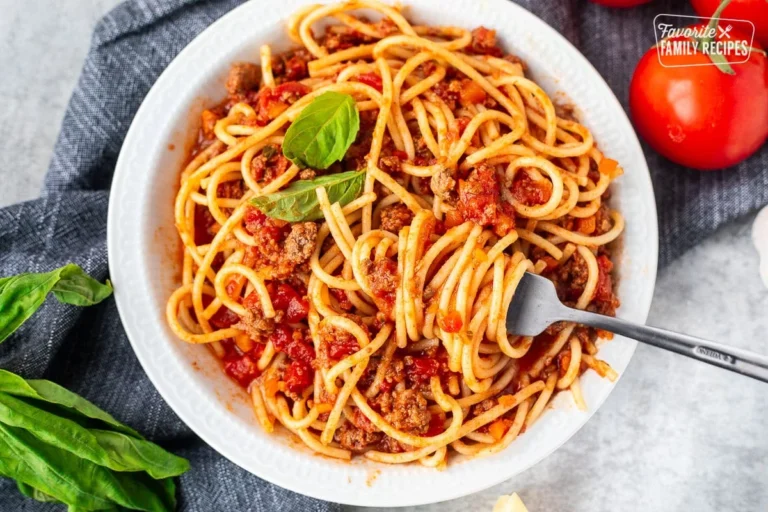 Authentic Italian Spaghetti (Recipe from Italy)