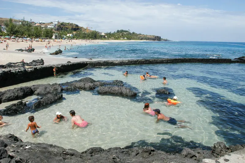 Boucan Canot Beach, Reunion Island