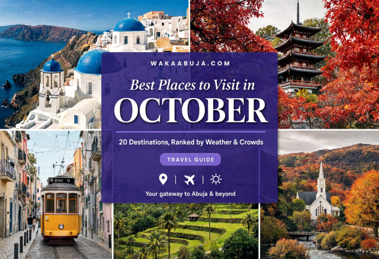 best places to visit in october