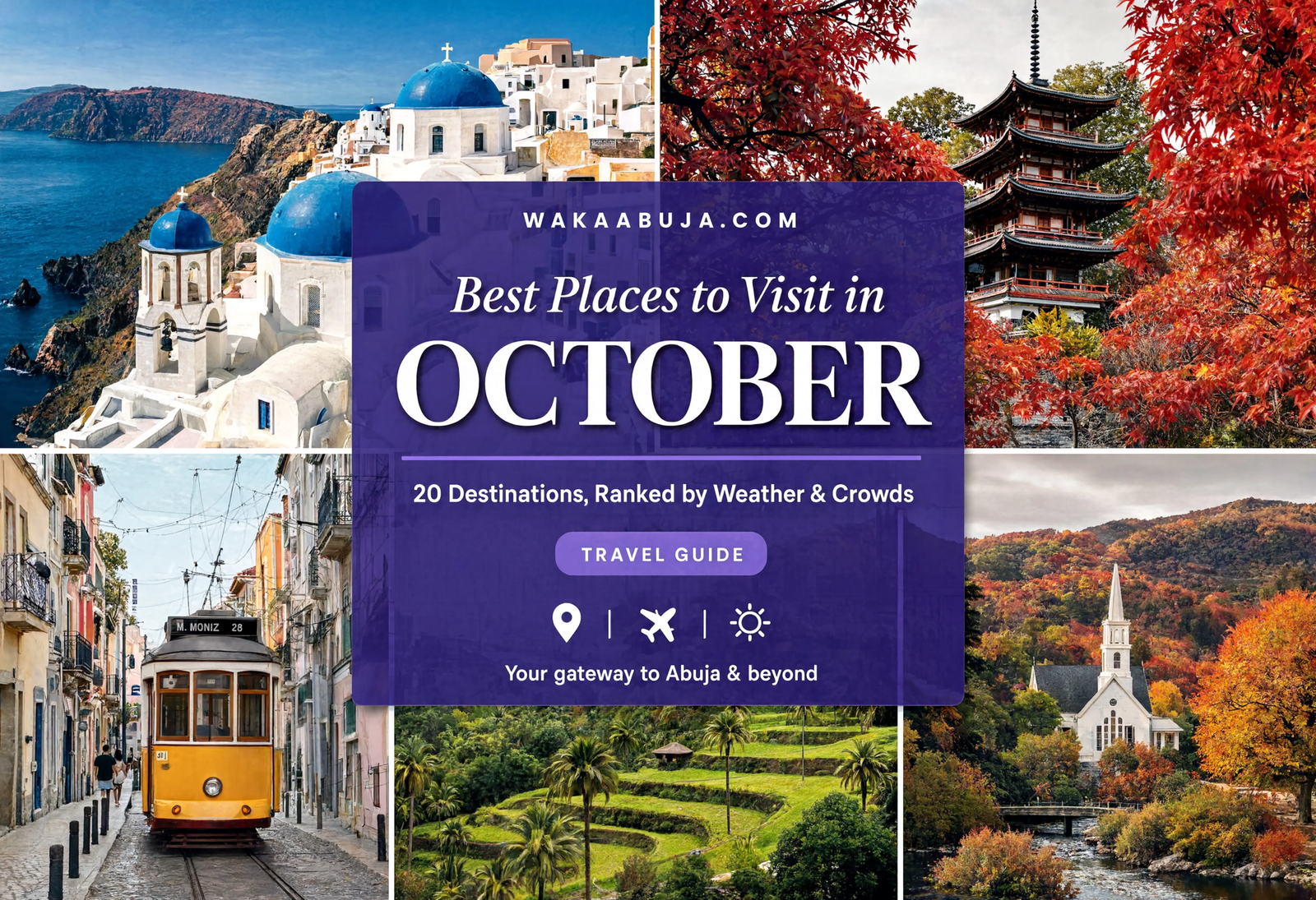 best places to visit in october