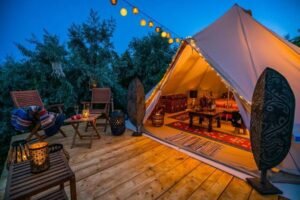 best places to go glamping