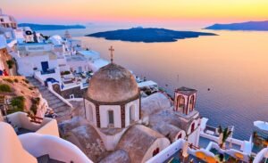 trip to santorini