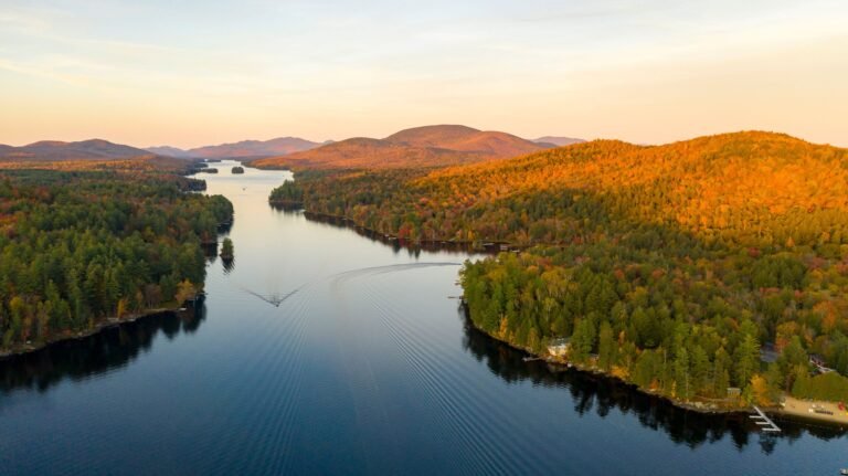 long lake mountain view